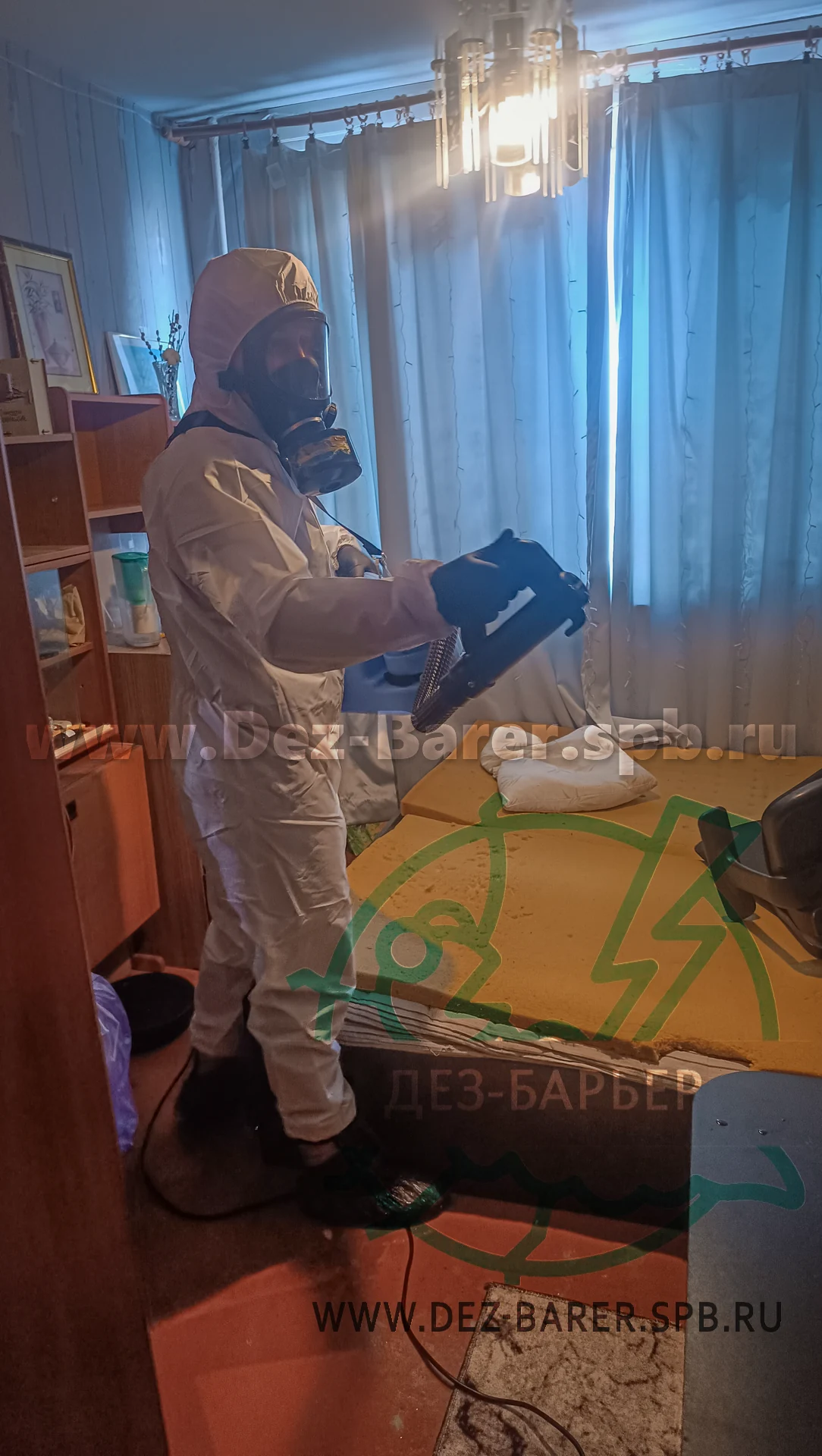Обработка комнаты от клопов на улице Стойкости, 21 в Санкт-Петербурге